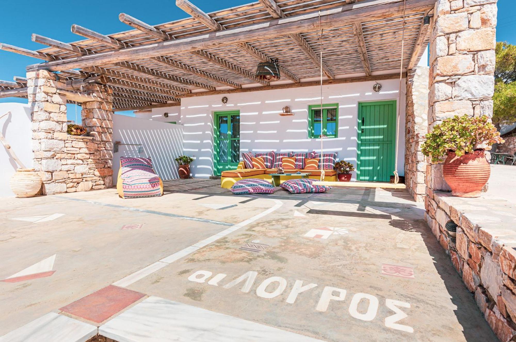 Ailouros Scenic Guest Houses Schoinoussa エクステリア 写真